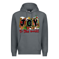 Rock Joy To The World Premium Hoodie - FaDigitalArtStudio