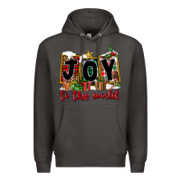 Smoke Joy To The World Premium Hoodie - FaDigitalArtStudio