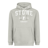Moon Dust Stowe Vermont Vt Vintage Athletic Sports Heavyweight Hoodie - minhPixels