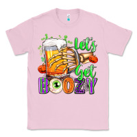 Bubblegum Pink Lets Get Boozy Classic Tee - texasbilliewilder