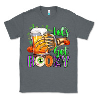 Charcoal Heather Lets Get Boozy Classic Tee - texasbilliewilder