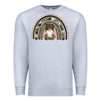 Heather Grey camouflage gnomes rainbow Premium Sweatshirt - Artiststas