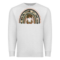 Oatmeal Heather camouflage gnomes rainbow Premium Sweatshirt - Artiststas
