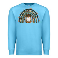 Ocean Blue camouflage gnomes rainbow Premium Sweatshirt - Artiststas