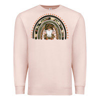 Pale Pink camouflage gnomes rainbow Premium Sweatshirt - Artiststas