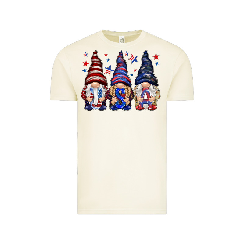 Usa Gnomies 4th Of July Vintage Tee by HowdyJamesFarm | Teevron