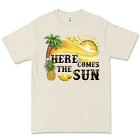 Bone here comes the sun Premium Tee - BarkalooDesign