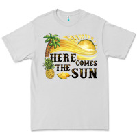 Dove Grey here comes the sun Premium Tee - BarkalooDesign