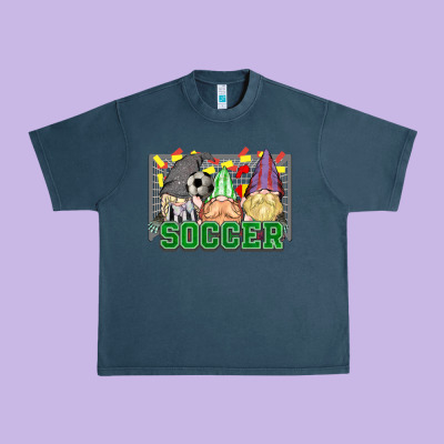 Soccer Gnomies Urban Heavy Tee Designed By Howdyjamesfarm