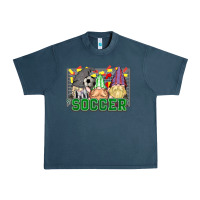 Midnight Navy soccer gnomies Urban Heavy Tee - HowdyJamesFarm