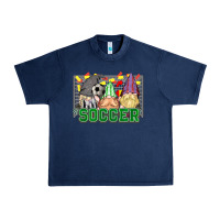 Navy soccer gnomies Urban Heavy Tee - HowdyJamesFarm