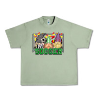 Oil Green soccer gnomies Urban Heavy Tee - HowdyJamesFarm