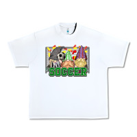 White soccer gnomies Urban Heavy Tee - HowdyJamesFarm
