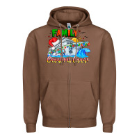 Chestnut family 2024 christmas cruise Zipper Hoodie - CowhideDigitalArt
