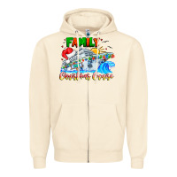 Sandshell family 2024 christmas cruise Zipper Hoodie - CowhideDigitalArt