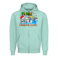 Seafoam family 2024 christmas cruise Zipper Hoodie - CowhideDigitalArt