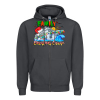 Smoke family 2024 christmas cruise Zipper Hoodie - CowhideDigitalArt