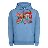 Pigment Pebble Blue little miss 3 rh   grade Urban Hoodie - AdoDesignShop