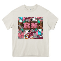 Cream rn Heavy Core Tee - LillyAllenDesigns
