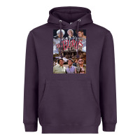 Plum The 'Burbs Horror Movie Halloween Heavyweight Hoodie - minhPixels