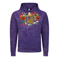 Cloud Purple cinco de mayo cafeteria lady Vintage Hoodie - CowGirlArtShop
