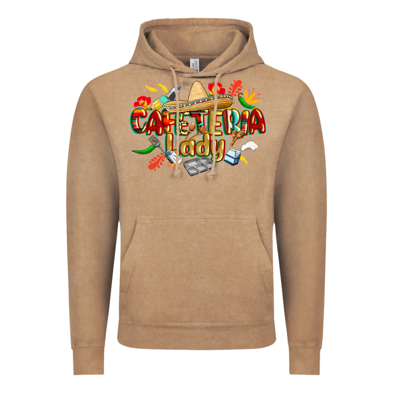 Cinco De Mayo Cafeteria Lady Vintage Hoodie by CowGirlArtShop | Teevron