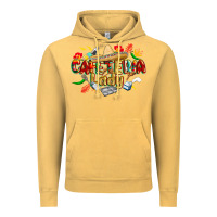 Vintage Mustard cinco de mayo cafeteria lady Vintage Hoodie - CowGirlArtShop