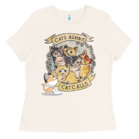Bone Cats Against Cat Calls Ladies Tee - Bettercallsaul