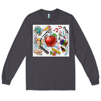 Smoke school elements tumbler Long Sleeve Tee - CowGirlArtShop