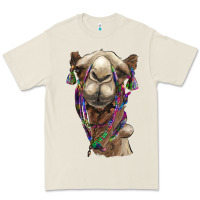Bone tie dye camel Premium Tee - BarkalooDesign
