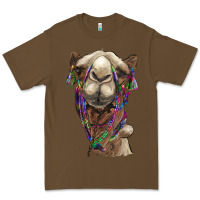 Cacao tie dye camel Premium Tee - BarkalooDesign