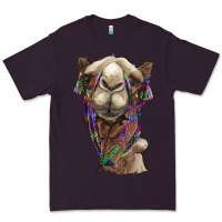 Plum tie dye camel Premium Tee - BarkalooDesign