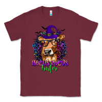 Burgundy Hocus Pocus Heifer with Cow and Halloween Classic Tee - texasbilliewilder
