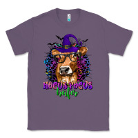 Lavender Hocus Pocus Heifer with Cow and Halloween Classic Tee - texasbilliewilder
