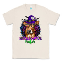 Natural Hocus Pocus Heifer with Cow and Halloween Classic Tee - texasbilliewilder