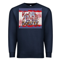 Navy red white boujee Premium Sweatshirt - Artiststas