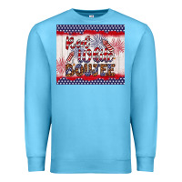 Ocean Blue red white boujee Premium Sweatshirt - Artiststas