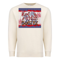 Sandshell red white boujee Premium Sweatshirt - Artiststas