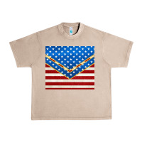 French Oak glitter american flag Urban Heavy Tee - TumblerDesignByShophia