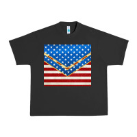 Pigment Black glitter american flag Urban Heavy Tee - TumblerDesignByShophia