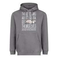Storm Clam Diggers Funny Quote Gift Long Beach Peninsula Heavyweight Hoodie - minhPixels