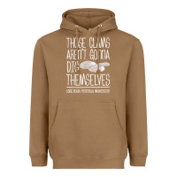 Toasted Coconut Clam Diggers Funny Quote Gift Long Beach Peninsula Heavyweight Hoodie - minhPixels