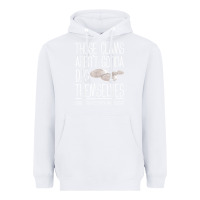 White Clam Diggers Funny Quote Gift Long Beach Peninsula Heavyweight Hoodie - minhPixels