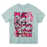 Arona in october we wear pink Heavy Core Tee - LillyAllenDesigns