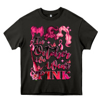 Asphalt in october we wear pink Heavy Core Tee - LillyAllenDesigns