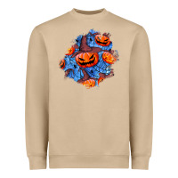 Mushroom halloween pumpkin patch  5 Heavyweight Sweatshirt - BundleAndBundleShop