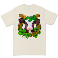 Bone lucky horseshoe 4 leaf clover baby calf Premium Tee - Jasminsmagicworld