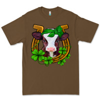 Cacao lucky horseshoe 4 leaf clover baby calf Premium Tee - Jasminsmagicworld