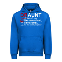 Cobalt Funny Drunk Aunt Definition DRAUNT Gift For Auntie Urban Hoodie - minhPixels