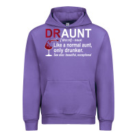 Tulip Funny Drunk Aunt Definition DRAUNT Gift For Auntie Urban Hoodie - minhPixels